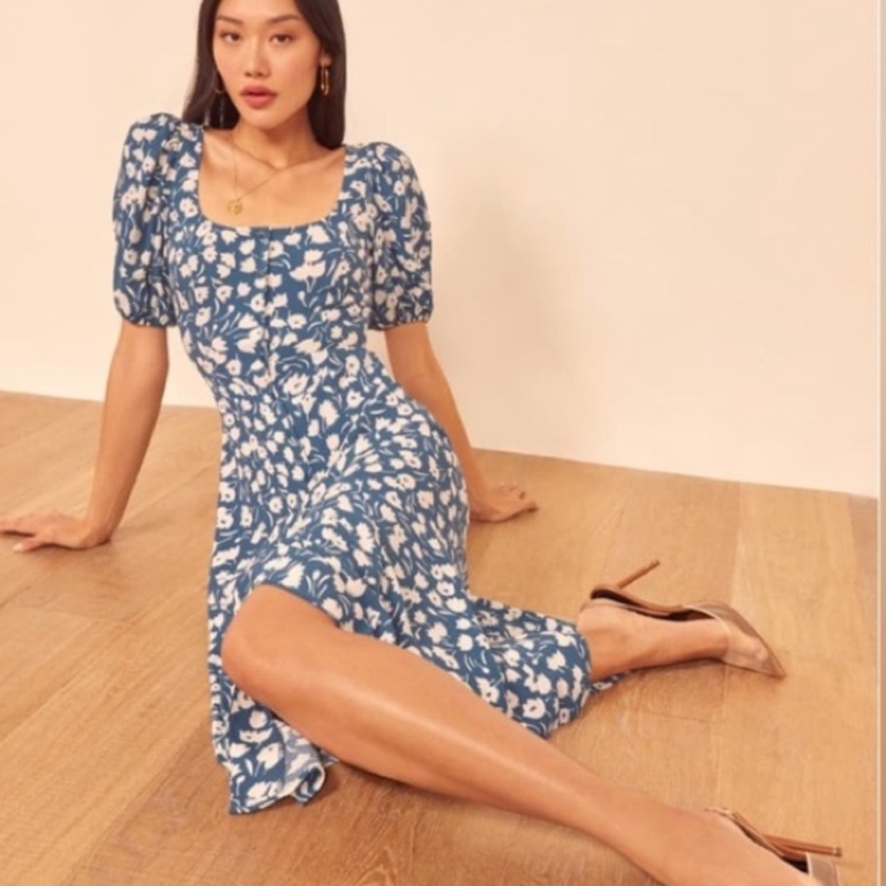 Reformation Beechwood Tulip Dress Size 6